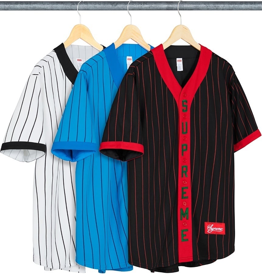 Vertical Logo Baseball Jersey